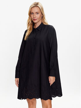 United Colors Of Benetton United Colors Of Benetton Повсякденна сукня 481YDV04I Чорний Regular Fit