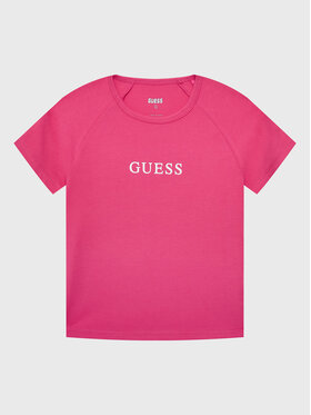 Guess Guess T-shirt J3RI34 KABR0 Ružičasta Regular Fit