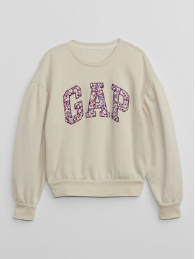 Gap Gap Pulóver 773157-02 Ekru Regular Fit