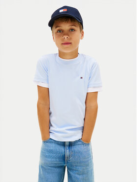 Tommy Hilfiger Tommy Hilfiger Marškinėliai KB0KB06879 Šviesiai mėlyna Regular Fit