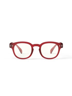 IZIPIZI IZIPIZI Okulary z filtrem blue light ScreenJ Czerwony