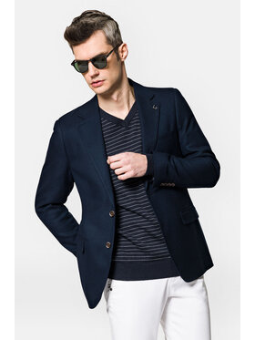 Lancerto Lancerto Marynarka Imperia MA131123000005.GRANAT Granatowy Slim Fit