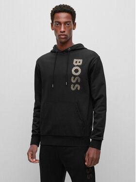 BOSS Boss Mikina 50481746 Čierna Regular Fit