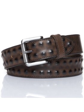 Mustang Mustang Pasek Męski BELT Brązowy