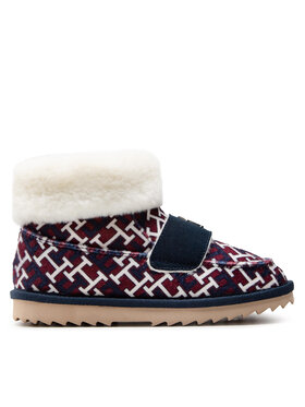 Tommy Hilfiger Tommy Hilfiger Παντόφλες Σπιτιού Monogram FW0FW06717 Σκούρο μπλε