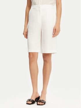 BOSS BOSS Bermudahose 50537403 Weiß Relaxed Fit