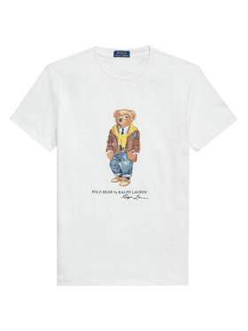 Polo Ralph Lauren Polo Ralph Lauren T-Shirt 710P07346001 Weiß Regular Fit