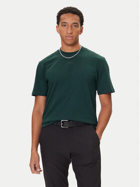 HUGO HUGO T-shirt Dapolino 50488330 Verde Relaxed Fit