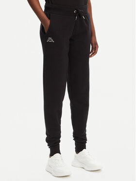 Kappa Kappa Sporta bikses 303MKI0 Melns Regular Fit