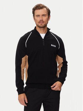 BOSS Boss Džemper Hydro-X 50519377 Crna Regular Fit