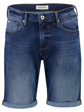 Lindbergh Lindbergh Jeansshorts 30-550002HEA Blau Regular Fit