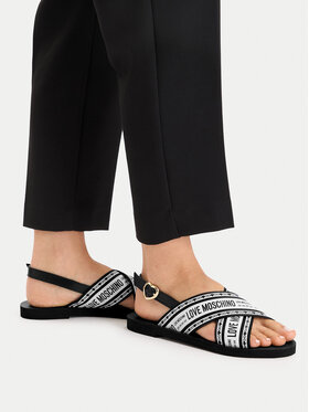 LOVE MOSCHINO LOVE MOSCHINO Sandali San Lod Micro20 JA16142G0MIX200A Nero