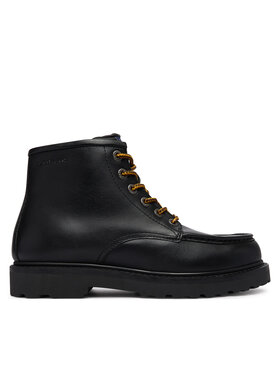 Tommy Jeans Tommy Jeans Зимни обувки Archive '01 American Lth Boot EM0EM01779 Черен