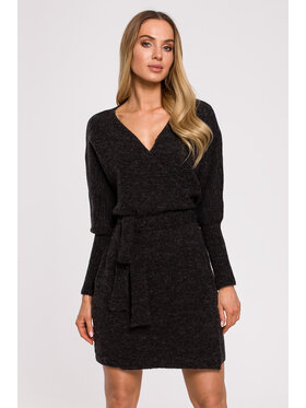 Made of Emotion Made of Emotion Vestito di maglia M631 Nero