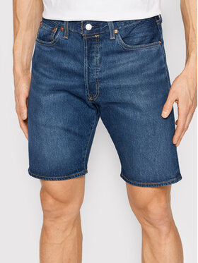Levi's® Levi's® Szorty jeansowe 501® Hemmed 36512-0152 Granatowy Regular Fit