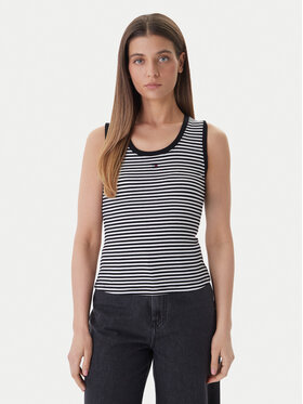 Tommy Jeans Tommy Jeans Top Essential DW0DW20673 Czarny Regular Fit