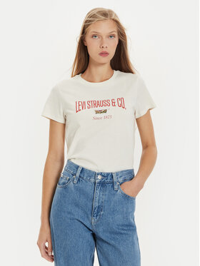 Levi's® Levi's® Тишърт The Perfect 17369-2805 Екрю Standard Fit