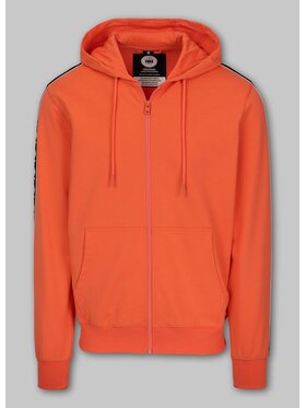 PITBULL PITBULL Bluza męska rozpinana z kapturem TAPE NUGGET XL Pomarańczowy Regular Fit