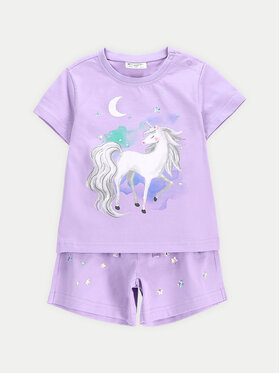 Coccodrillo Coccodrillo Piżama WC5448204PJS Fioletowy Regular Fit