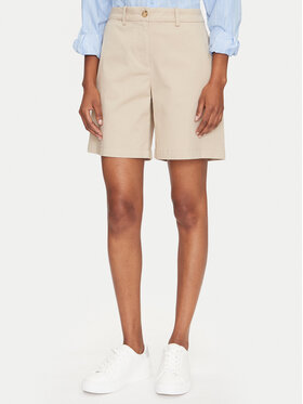 Gant Gant Шорти от плат 4020119 Бежов Regular Fit