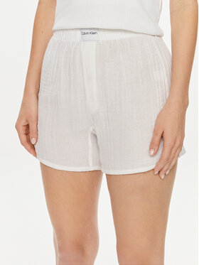 Calvin Klein Underwear Calvin Klein Underwear Pantalon scurți din material 000QS7139E Alb