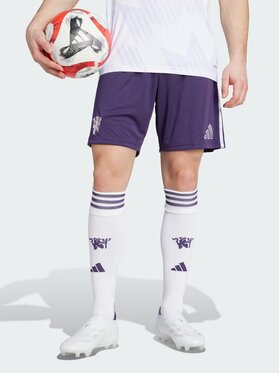 adidas adidas Szorty sportowe 157103 Fioletowy Regular Fit