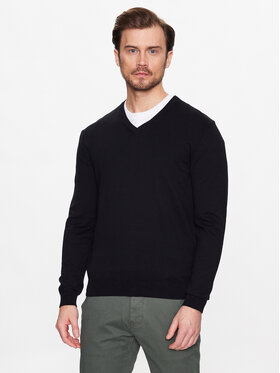 United Colors Of Benetton United Colors Of Benetton Пуловер 1098U4486 Черен Regular Fit