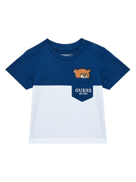 Guess Guess T-shirt N5YI11 K8HM4 Plava Regular Fit