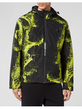 Plein Sport Plein Sport Vatovaná bunda 1695 Černá Regular Fit