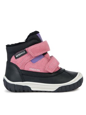 Geox Geox Šnurovacia obuv B Omar Girl Wpf B262LD 022FU C0922 M Čierna