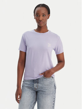 HUGO HUGO T-Shirt 50556981 Fialová Regular Fit