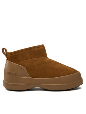 Moon Boot Moon Boot Μπότες Χιονιού Luna Low Suede Boot 80D2480040 Καφέ