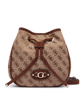 Guess Guess Дамска чанта Samantha Mini HWJG23 13770 Кафяв