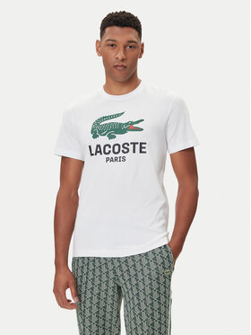Lacoste Lacoste T-shirt TH5634 Bianco Regular Fit