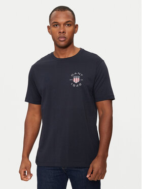 Gant Gant T-Shirt 2003269 Σκούρο μπλε Regular Fit