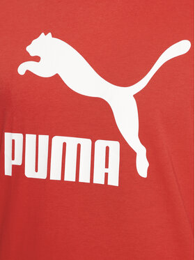 Puma Majica Classics Logo 530088 Rdeča Regular Fit