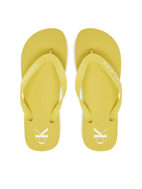 Calvin Klein Jeans Calvin Klein Jeans Japanke Beach Sandal Transparent Tpu YW0YW01829 Žuta