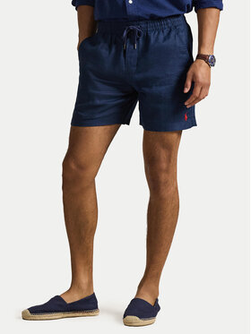Polo Ralph Lauren Polo Ralph Lauren Pantalon scurți din material 710P08205001 Bleumarin Regular Fit
