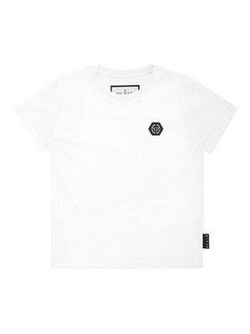 PHILIPP PLEIN PHILIPP PLEIN T-Shirt 22733 Biały Regular Fit