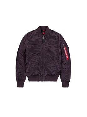 Alpha Industries Alpha Industries Kurtka bomber MA-1 VF 59 Bomber Jacket Women Fioletowy Slim Fit