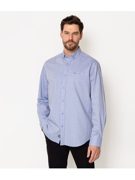 Lee Cooper Lee Cooper Koszula NEW TENBY ML66 Niebieski Comfort Fit