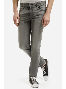 Cross Jeans Cross Jeans Jeansy E 169-125 Szary Slim Leg