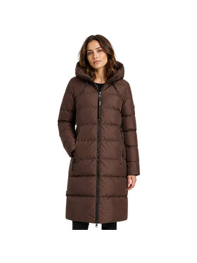 Geographical Norway Geographical Norway Parka WZ7108F/GN-DARK BROWN Brązowy Reglan Fit