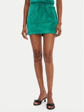 Juicy Couture Juicy Couture Cпідниця-міні Heritage JCGGS125022 Зелений Slim Fit