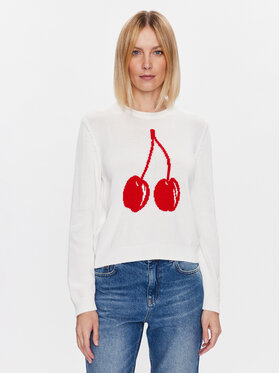 United Colors Of Benetton United Colors Of Benetton Sweater 1594E105H Fehér Regular Fit