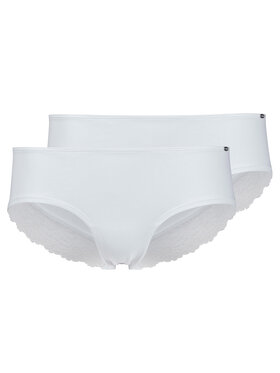 Skiny Skiny Komplet 2 par fig 80603 Biały