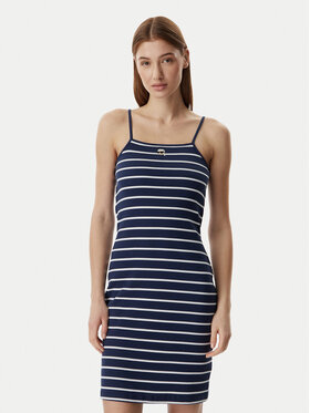 KARL LAGERFELD KARL LAGERFELD Rochie de zi B2W13043 Albastru Slim Fit