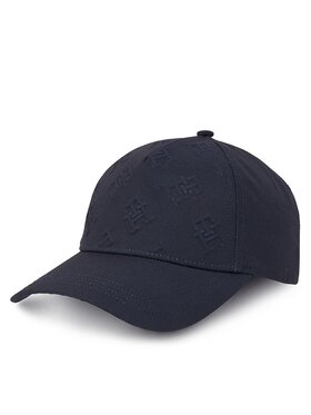 Tommy Hilfiger Tommy Hilfiger Nokamüts Monogram Debossed Cap AW0AW15328 Tumesinine
