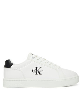 Calvin Klein Jeans Calvin Klein Jeans Sneakersy Classic Cupsole Mono Lth YM0YM01369 Biały