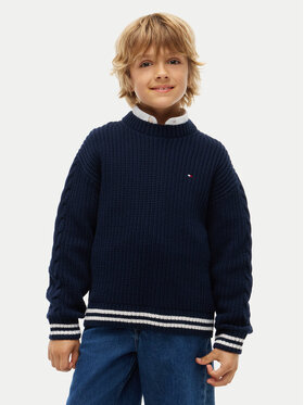 Tommy Hilfiger Tommy Hilfiger Maglione KB0KB10629 Blu scuro Regular Fit